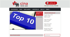Desktop Screenshot of cinaradio.com